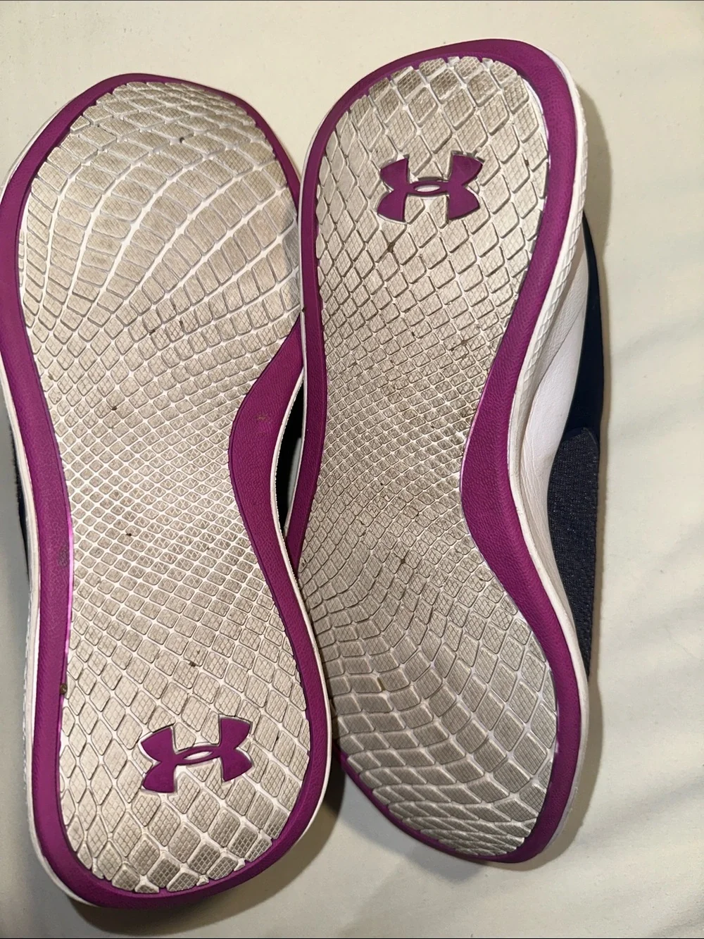 Under Armour Women’s Navy and Purple Running Trainer